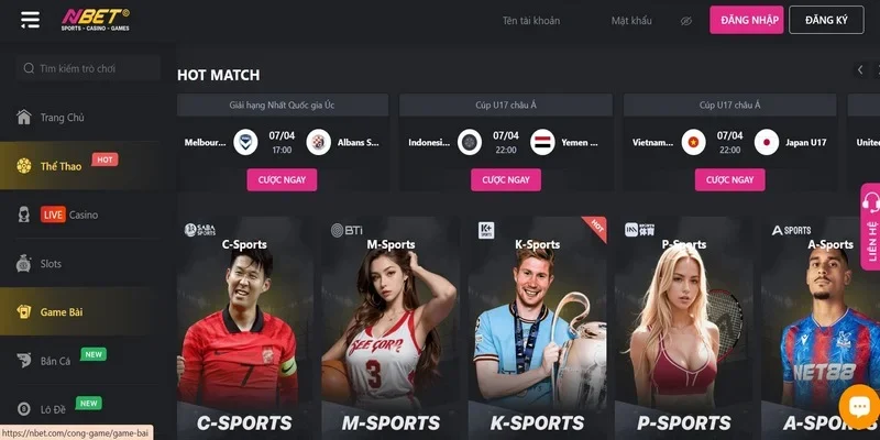 Những trò chơi hay nổi bật nhất trên nền tảng NBET