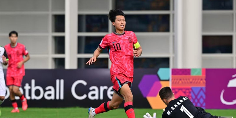 U23 Hàn Quốc đã thi đấu không tốt ở lượt trận đầu tiên